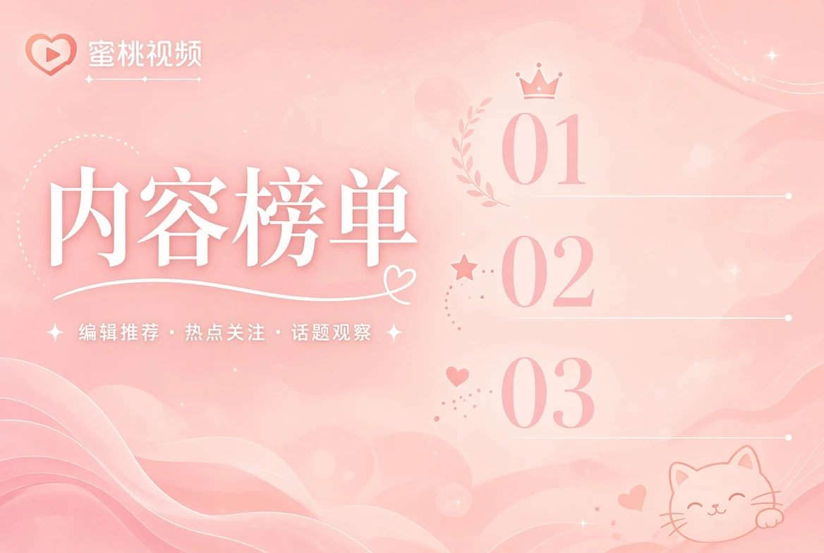 蜜桃视频热笺编辑关注
